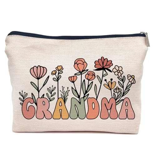 IWXYI Grandma Makeup Bags,Grandma Makeup Bags With Zipper Pouch Travel Toiletry Gifts For Women