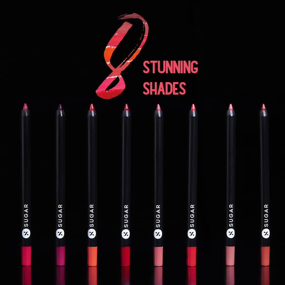 SUGAR Cosmetics Lipping On The Edge Lip Liner - 07 Fiery Berry