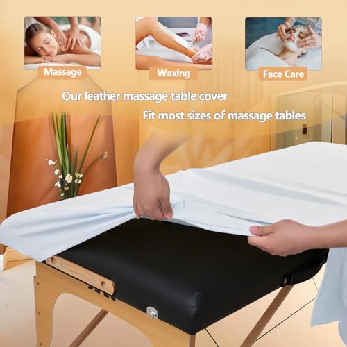 4 Sets Extra Thick Massage Table Sheets Sets Soft Premium Microfiber 3 Piece Set Massage Sheet Set for Salon Spa Bed Include Fitted Covers Flat Sheets Face Cradle Cover