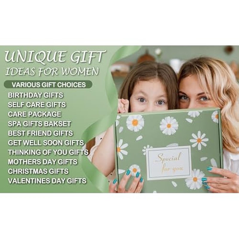 Gift Baskets for Women: The Perfect Care Package for Get Well, Unique Birthday, Relaxing Spa & Self-Care, or Thinking of You Gifts for Her