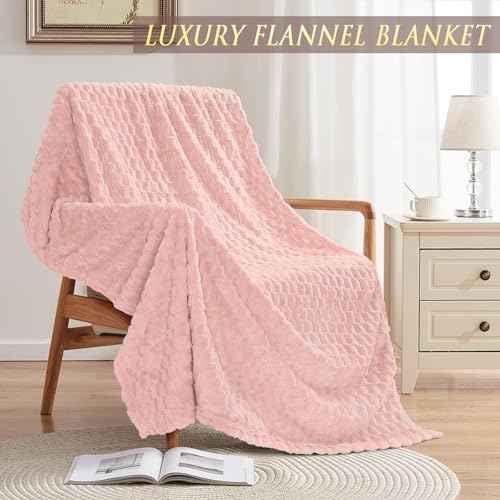 Birthday Gifts for Women Self Care Gift, Rose Spa Gift Baskets Bath Set Get Well Soon Care Package Christmas Mom Gifts for Women Sister Friend Wife Grandma Teacher Nurse w/ Blanket