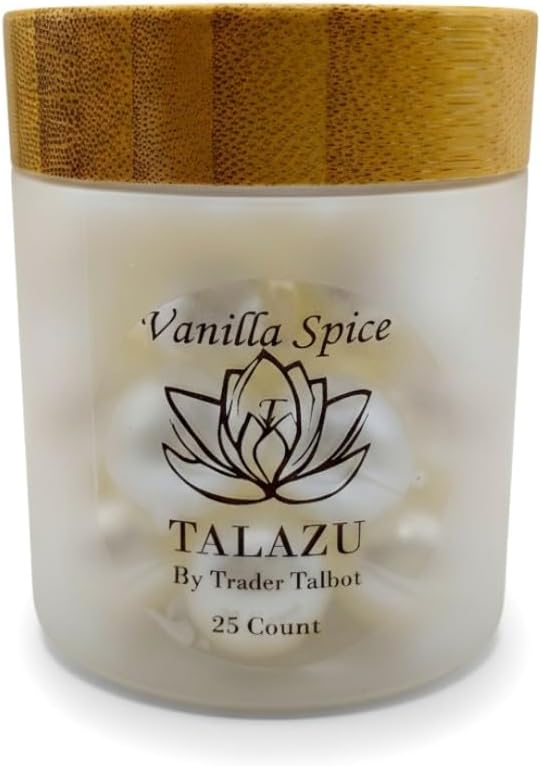 Vanilla Spice Aromatherapy Bath Pearls - Coconut Oil for Silky Skin | 25 Count