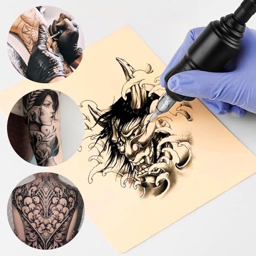 3MM Fake Skin Tattoo Practice Skins - 10pcs, 5.9x7.87" - Silicone, Thick, Piel Sintetica para Tatuar