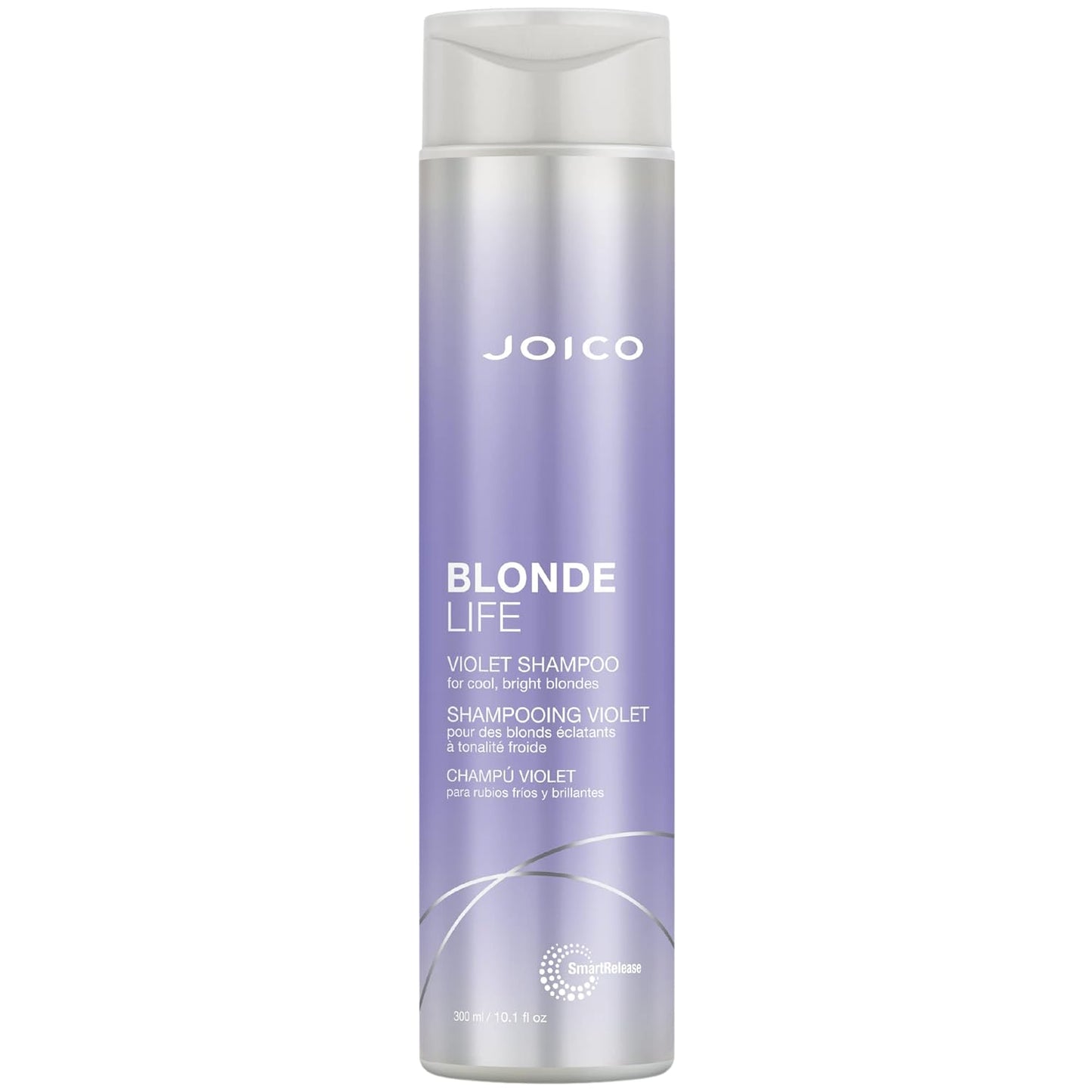 Joico Blonde Life Violet Shampoo - Neutralize Brassy Tones & Boost Shine | Sulfate-Free, Monoi & Tamanu Oil Infused
