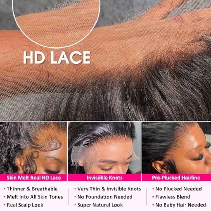 13x6 Lace Frontal Wigs Human Hair Water Wave 24 Inch Hd Transparent Lace Front Wigs Human Hair Water Wave Pre Plucked With Baby Hair Wet And Wavy 200 Density Natural Color