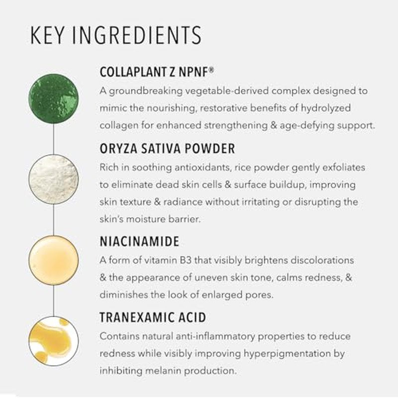 HydroPeptide Foaming Cream Cleanser, Illuminating Fortifying Peptide Face Wash, 4.7 ounce