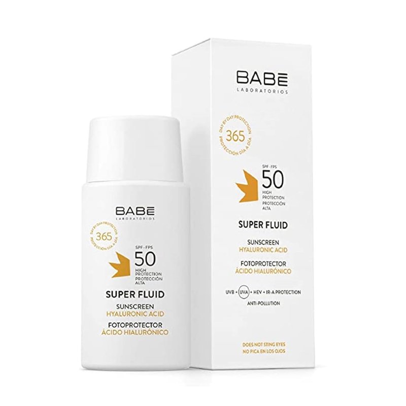 Super Fluid Sunscreen SPF 50 - Lightweight Facial Sun Protection | Broad Spectrum UVA/UVB | Non-Greasy & Fast Absorbing - 1.69 fl oz