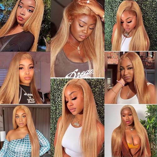 Bundles Human Hair 10 12 14 Inch P27/30 Straight Wave Human Hair Bundles Unprocessed Brazilian Virgin Hair Double Weft Quick Weave for Black Women