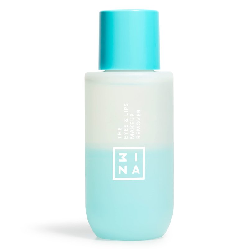 3INA The Eyes and Lips Makeup Remover - Gentle Hydrating Facial Cleanser for Waterproof Makeup, Sensitive Skin and Eyes - Alcohol Free - 3.38 oz