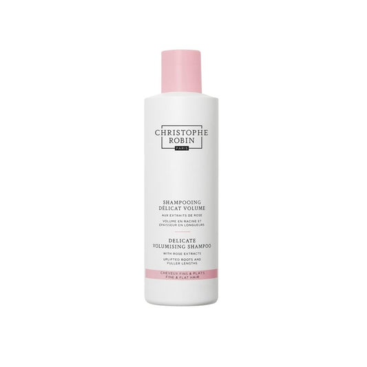 Christophe Robin Delicate Volumizing Shampoo With Rose Extracts for Thin, Fine, and Flat Hair 8.4 fl. oz