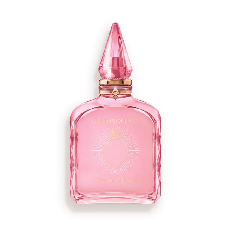 Charlotte Tilbury Love Frequency Eau De Parfum - Pheromone-Enhancing Floral Scent | Long-Lasting Patchouli, Musk & Rose Notes
