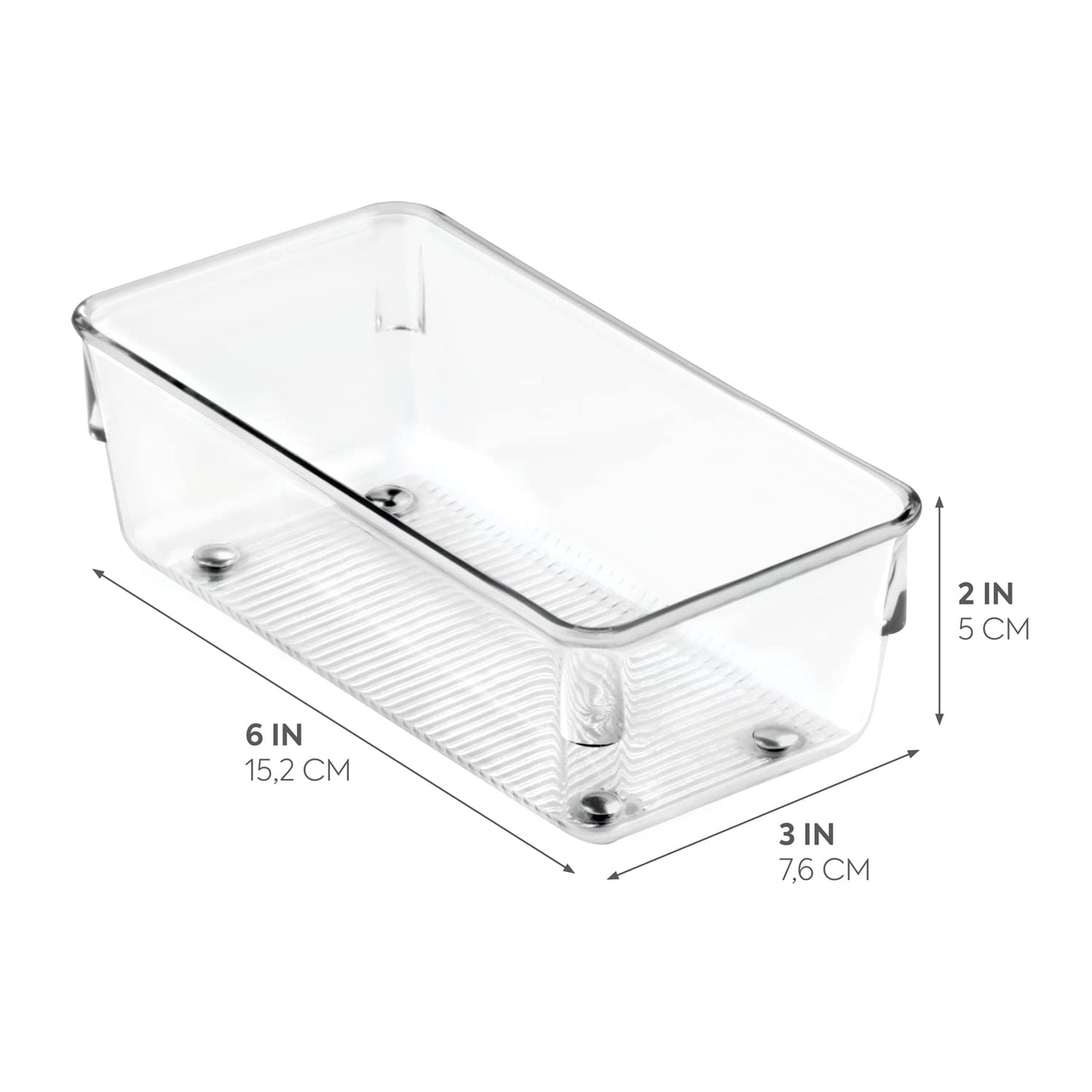 Linus 3.2" x 6.4" x 2" Drawer Organizer