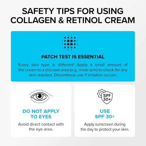 SimplyVital Anti-Aging Collagen Retinol Cream for Face, Neck & D?collet? with Hyaluronic Acid - Made in USA, Daily Collagen, Retinol & Hyaluronic Acid Cream, 2-Pack