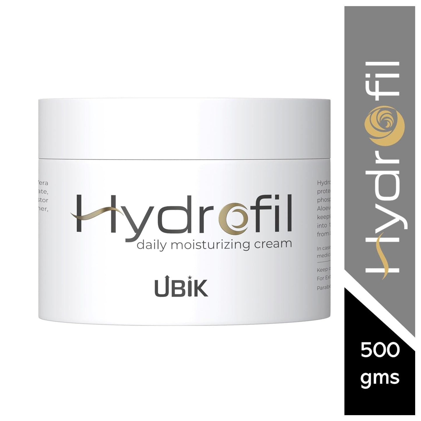 Hydrofil Moisturizing Cream for Hydrating Feel, 500ml