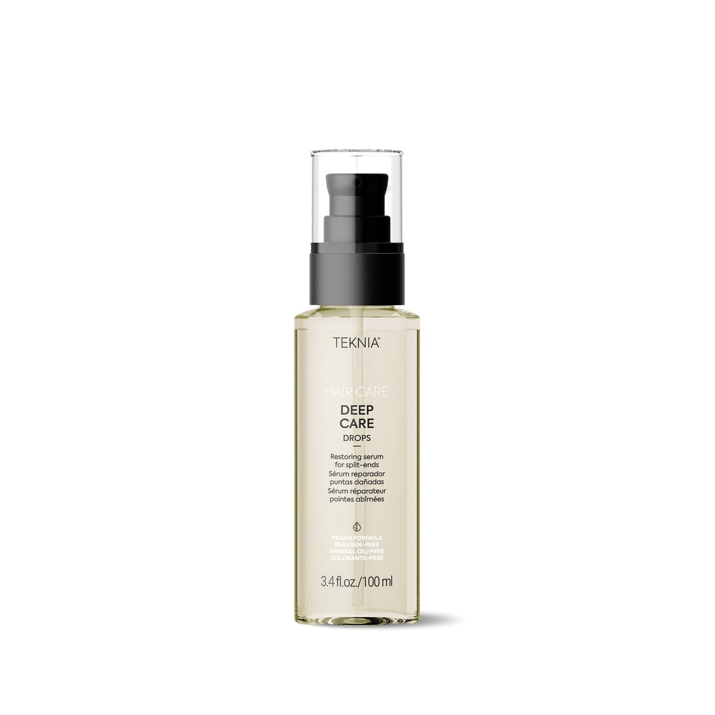 Lakmé Teknia Deep Care Hair Drops, Repairing Hair Serum for Damage, Split End Serum, 3.5 Fl Oz