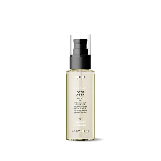 Lakmé Teknia Deep Care Hair Drops, Repairing Hair Serum for Damage, Split End Serum, 3.5 Fl Oz