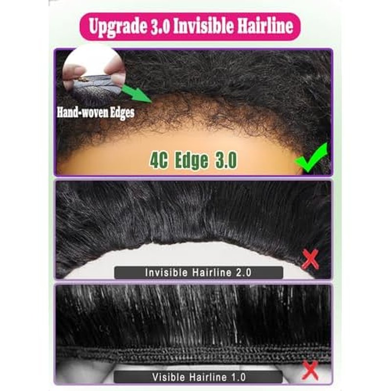 Water Wave Half Wig Human Hair 3 In 1 Adjustable Drawstring 18 Inch Curly Half Wig Seamless Flip Over Blend Edges Invisible Hairline Glueless Wigs Wear Go Beginner Friendly Curly Half Wigs for Women