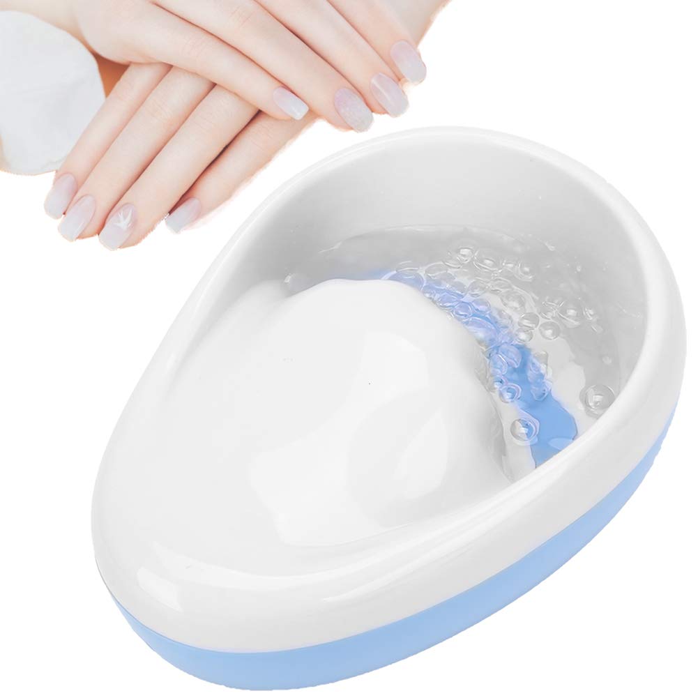 Electric Nail Bubble Bowl - Soaking & Polish Remover for DIY Manicure | Spa Tool for Easy Nail Art