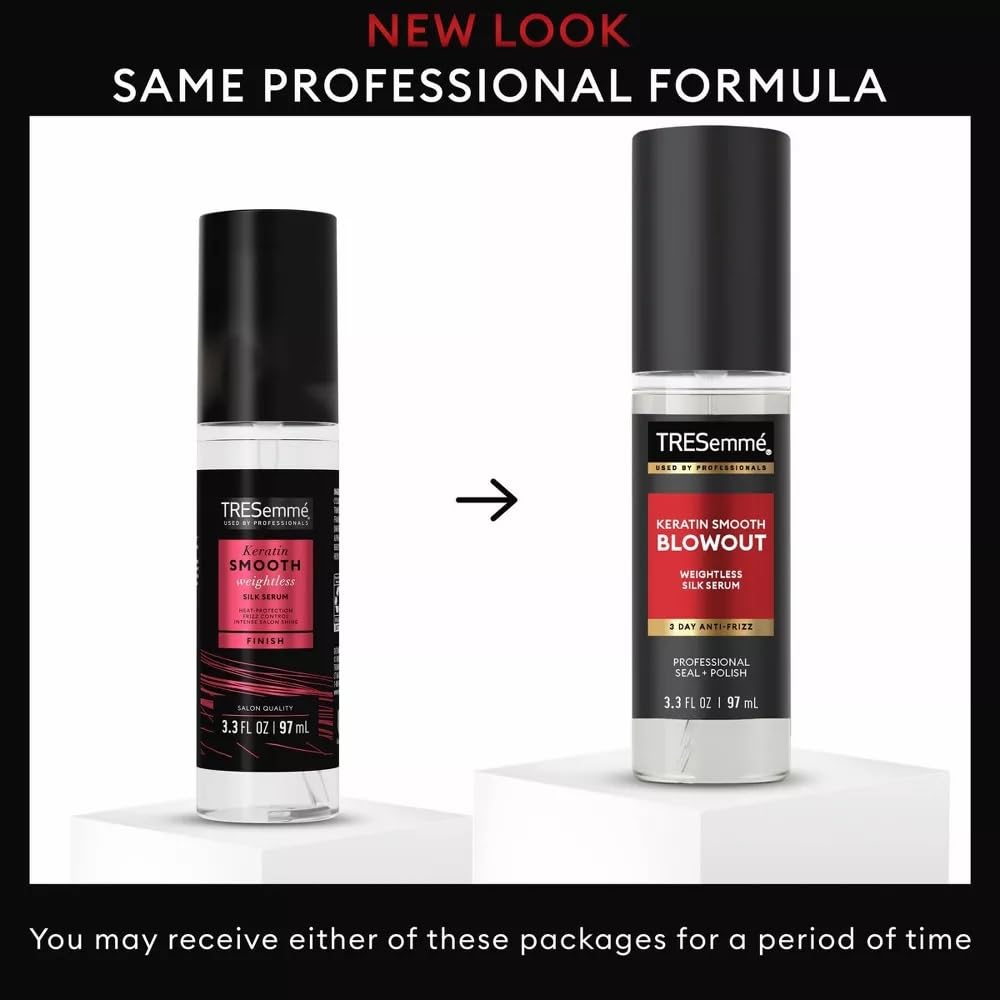 TRESemme Keratin Smooth Shine Serum 3.3 oz (Pack of 3)
