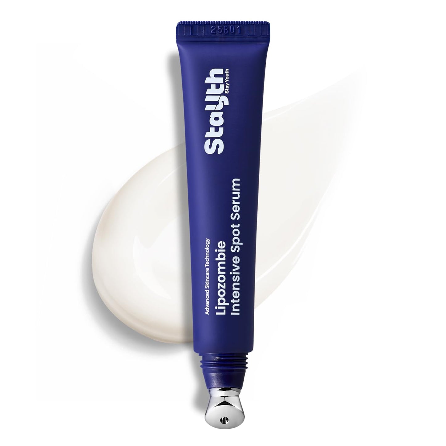 StayUth Lipozombie Intensive Spot Serum – Slow Aging Peptide Serum with Liposome Technology, Targeted Firming Care for Fine Lines, Eye Bags & Skin Texture, with Cooling Metal Applicator