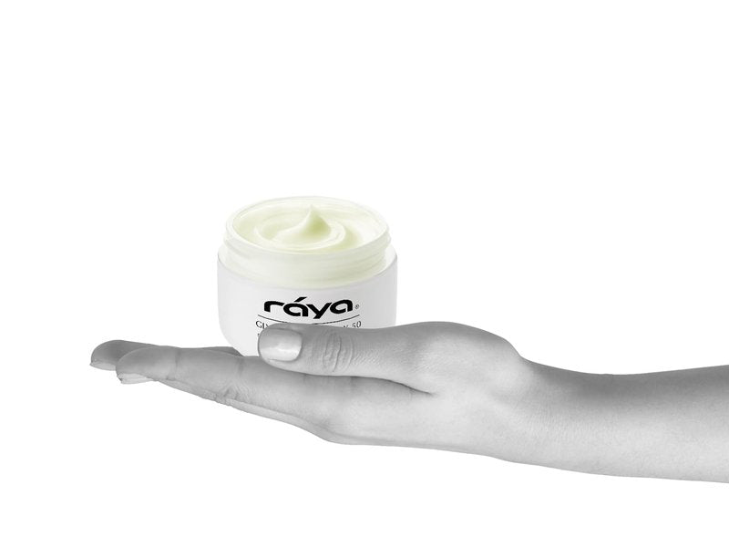 RAYA Glycolic Cream X-50 with AHA (G-329) | Exfoliating Facial Treatment for Non-Sensitive Skin Beginning to Show Signs of Aging | Helps Reduce Lines and Wrinkles | Made with Alpha Hydroxy Acids