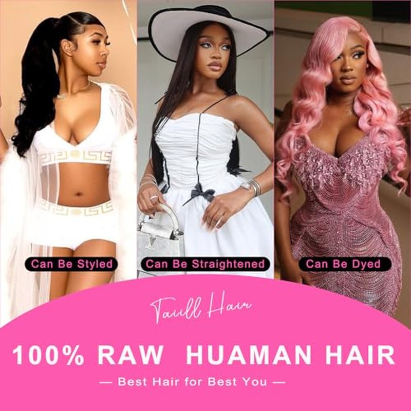 Body Wave Bundles Human Hair 18 20 22 24 Inch 12a Human Hair Bundles 100% Unprocessed Brazilian Raw Virgin Hair Extensions 4 bundles Natural Black