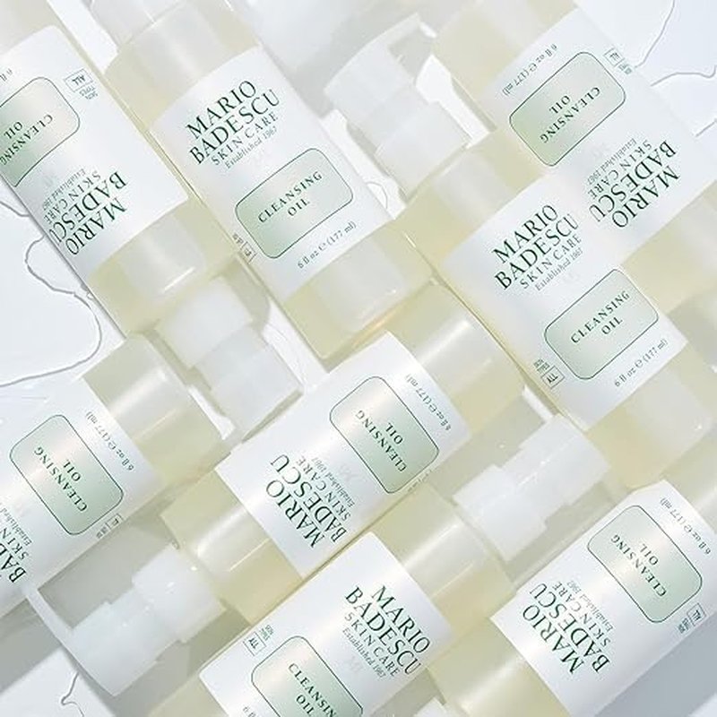 Mario Badescu Cleansing Oil - Lightweight 2-in-1 Makeup Remover & Cleanser | Nourishing Oils | 6 Fl Oz