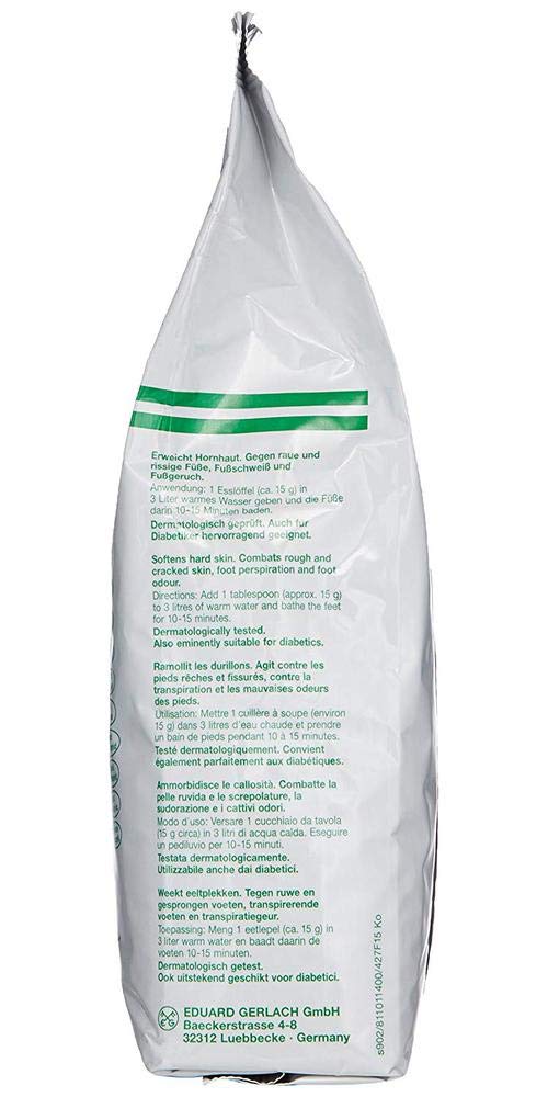 GEHWOL Herbal Bath Soak - Relaxing Foot Soak with Natural Ingredients | 14.1 oz
