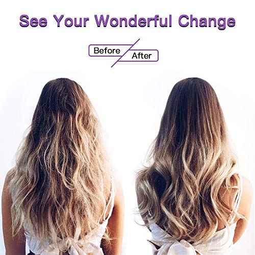 Beautybaby Cordless Deep Conditioning Heat Cap, Microwavable Treatment Steaming Heat Cap for Thermal Spa Curly Hair, 100% Natural Cotton Flaxseed Seed Interior