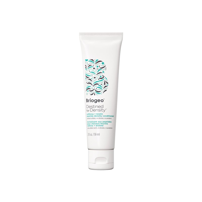 Briogeo Destined for Density Caffeine + Biotin Peptide Density Shampoo | Increases Hair Thickness and Volume for Fine or Thinning Hair | Sulfate-Free | Vegan & Cruelty-Free | 2 fl oz
