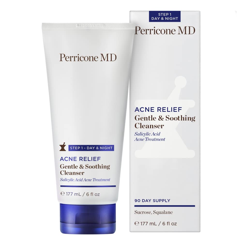 Perricone MD Acne Relief Cleanser - Gentle & Soothing Formula | 6 oz