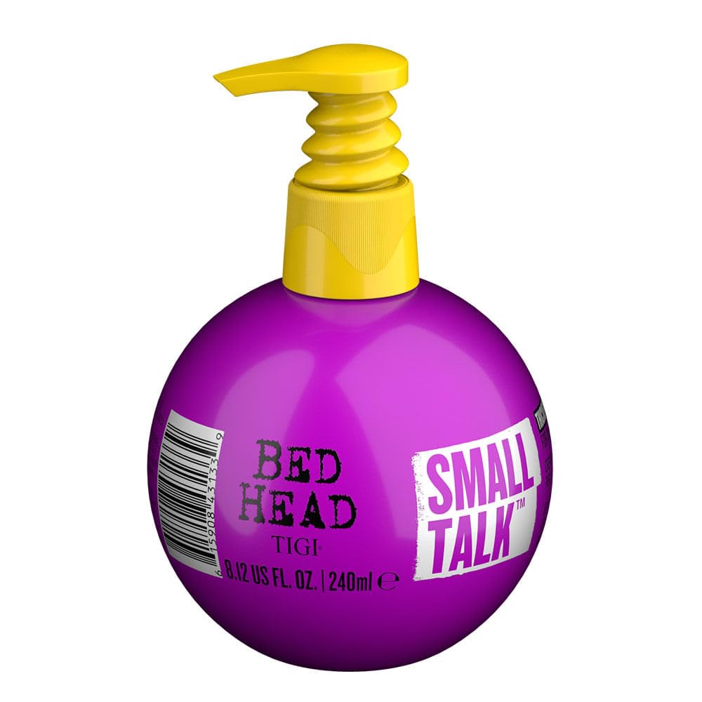 TIGI Bed Head Mini Small Talk 3-in-1 Styling Cream - 8 Fl Oz | Versatile Hair Product for Volume & Texture