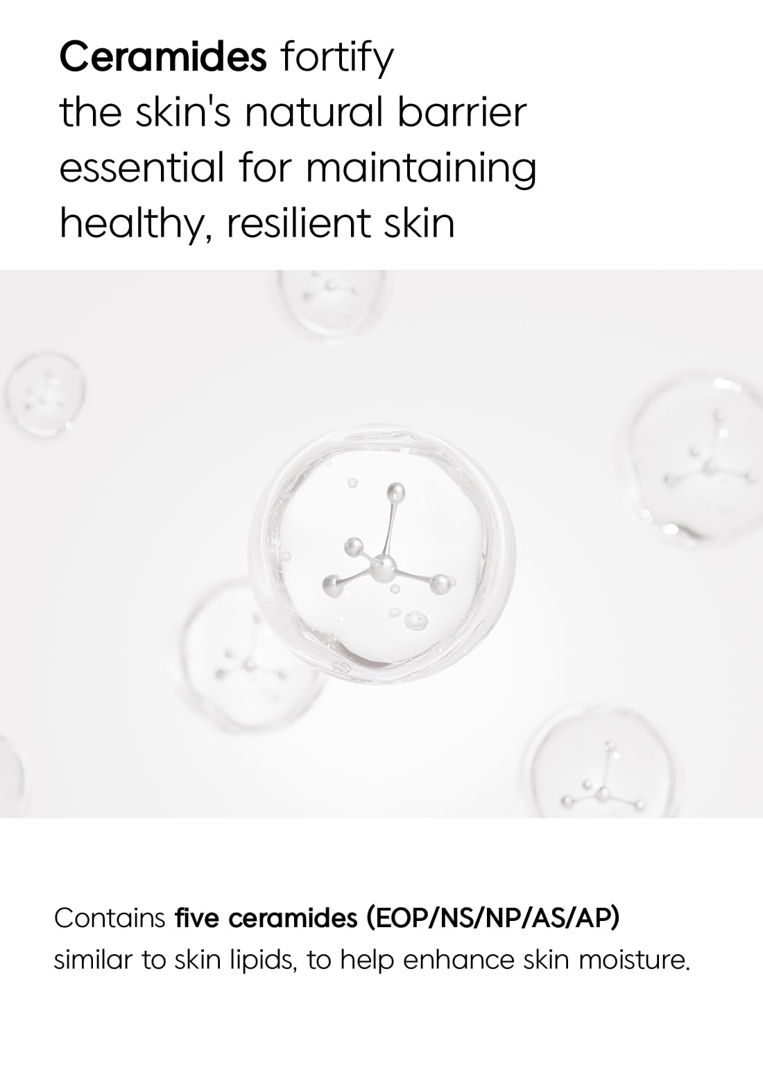 Deoproce Sheer Ceramide Nourishing Intensive Ampoule w/ 5 types of Ceramide Ingredients restore skin's natural barrier, Improve cell structure and even skintone Korean Skincare 3.4 Fl oz