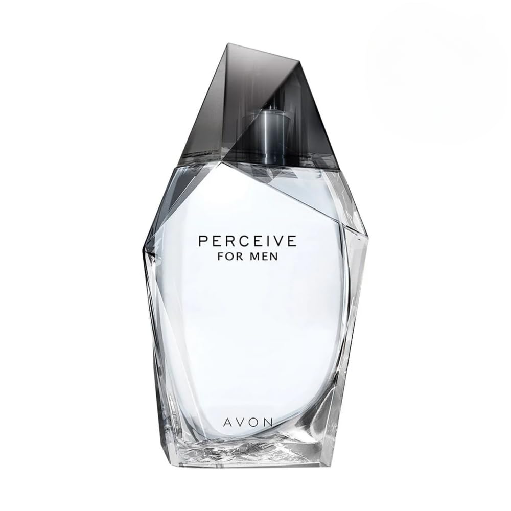 AVON Perceive Cologne for Men – Long-Lasting Perfume for Men with Citrus, Sage & Cedarwood – Fresh Aromatic Designer Scent Spray, 3.4 oz