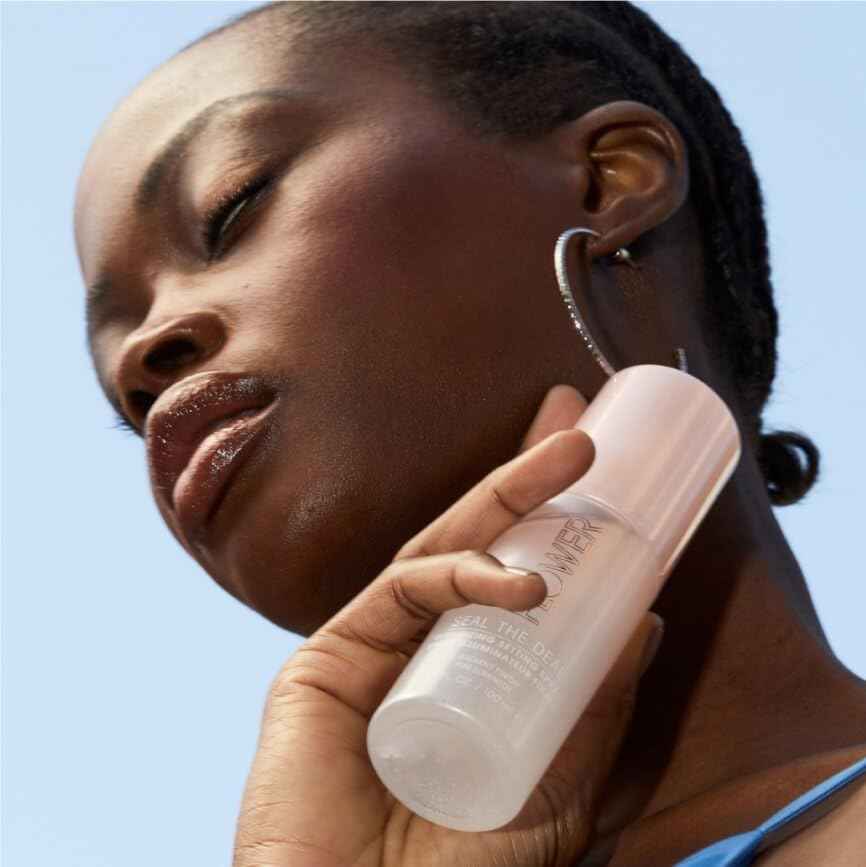 FLOWER BEAUTY Seal The Deal Setting Spray for Makeup - Long-Lasting + Flawless Finish - Sweat-Proof + Rub-Resistant - Matte + All Day Face Makeup - Cruelty-Free + Vegan (Pack of 2)
