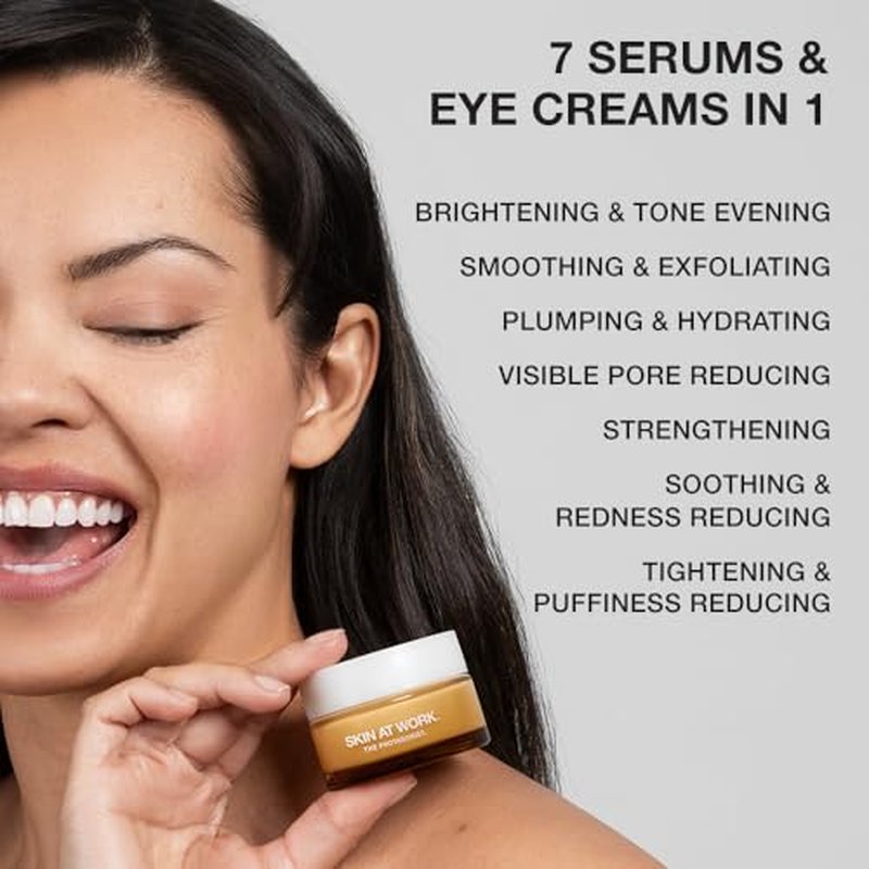 Day Night Duo 2 Piece Set, 5% Tranexamic Acid, Peptides, Ceramides, 5% Niacinamide, 1 Step AM PM, Serum + Moisturizer, for Face, Neck, Eyes