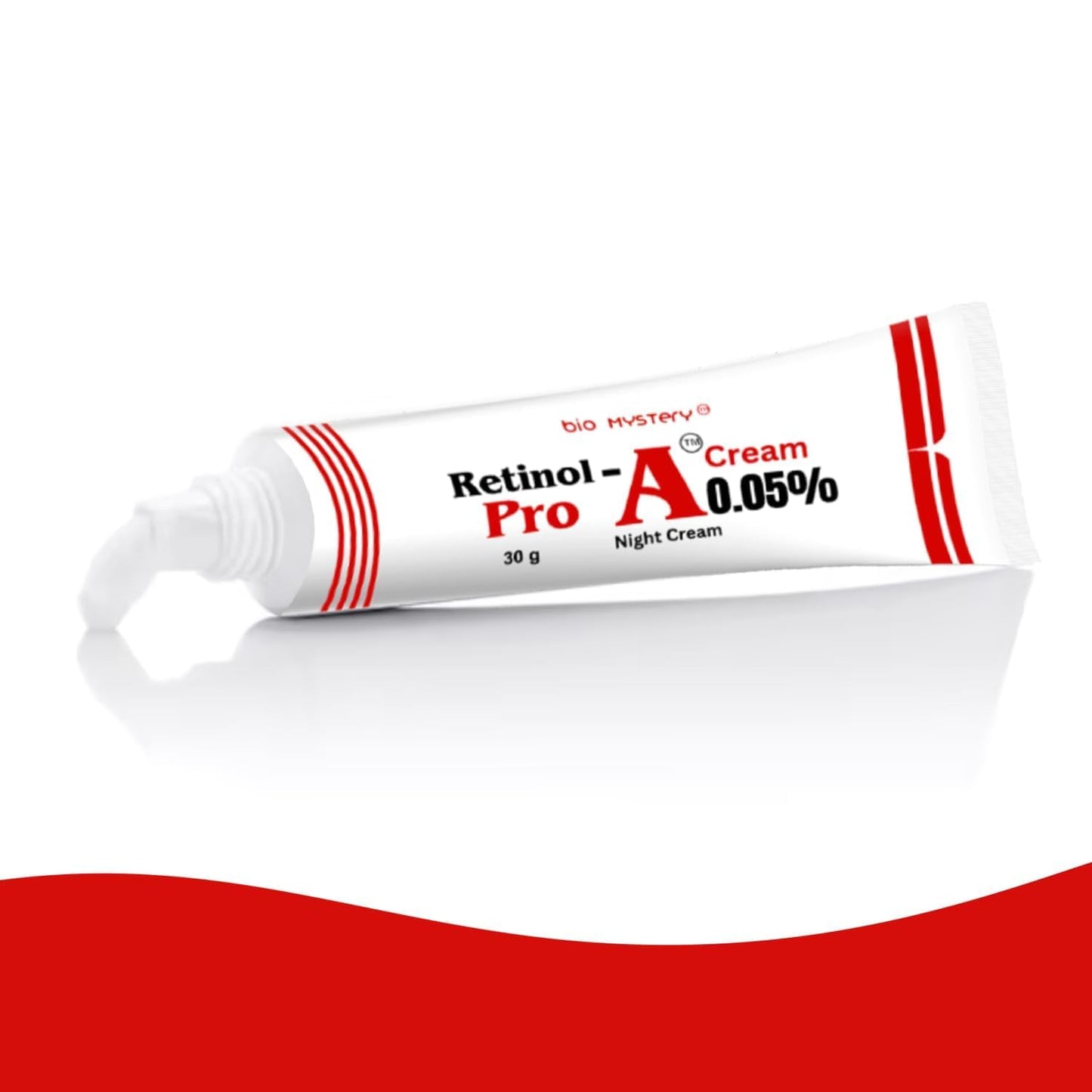 Bio Mystery Retinol 0.05% For Night Repair Cream, Face Moisturizer for Wrinkle Reduction, Non-Greasy Formula for Daily Use 1.0 Oz