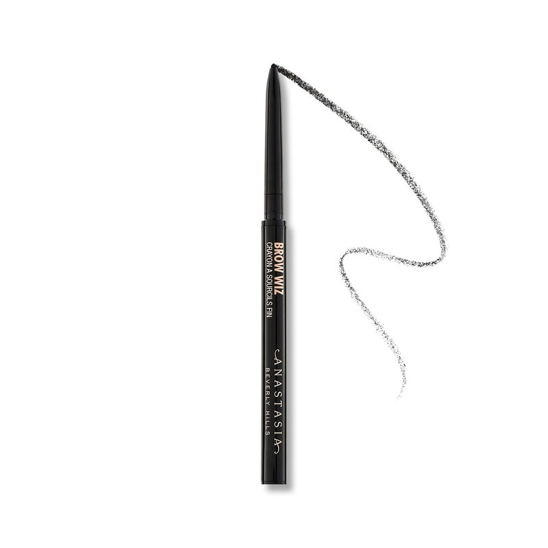 Anastasia Beverly Hills Mini Brow Wiz - Travel-Size Ultra-Slim Retractable Eyebrow Pencil for Professional Hair-Like Strokes and Precision Detail - Granite