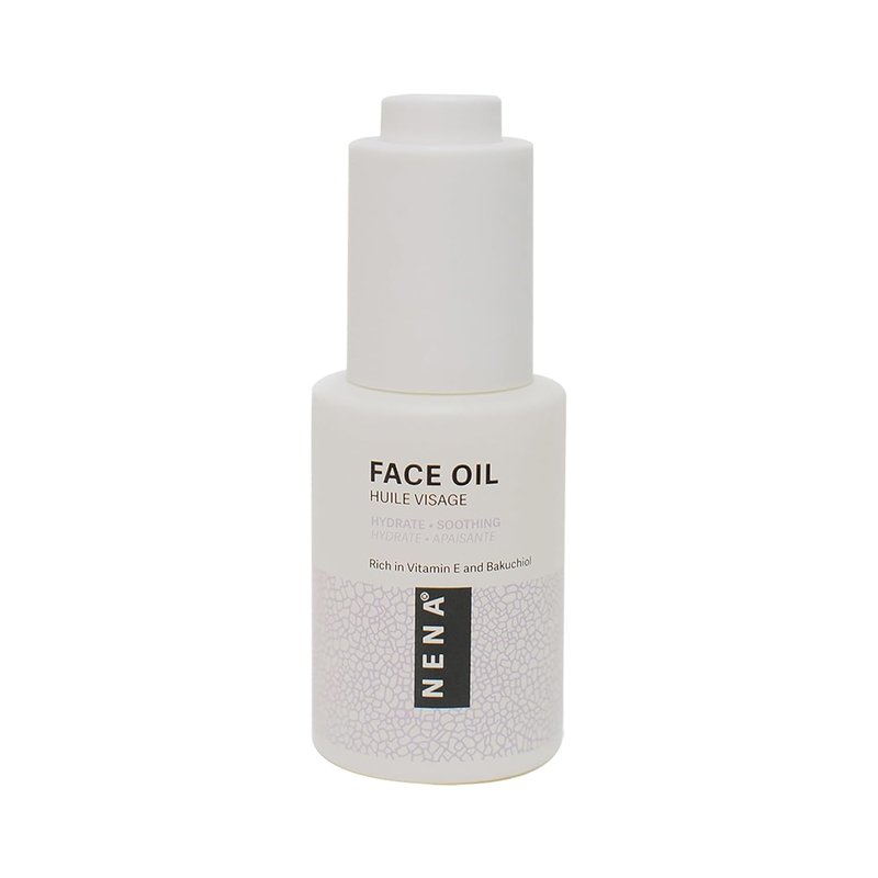 NENA Skincare Face Oil - Bakuchiol & Vitamin E for Collagen Boosting | Hydrates & Nourishes All Skin Types - 1 oz