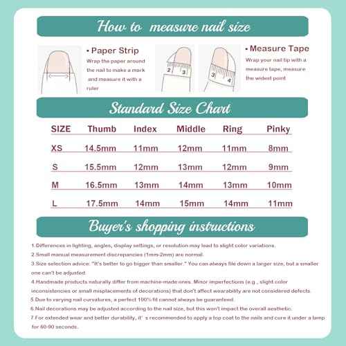 Handmade Press On Nails Stiletto, French Tip Press On Nails Long, Rhinestone Pearl 3D Nails For Women Gift, Reusable Stick On Fake Nails Kit With Nail Glue (Multicolor, M)