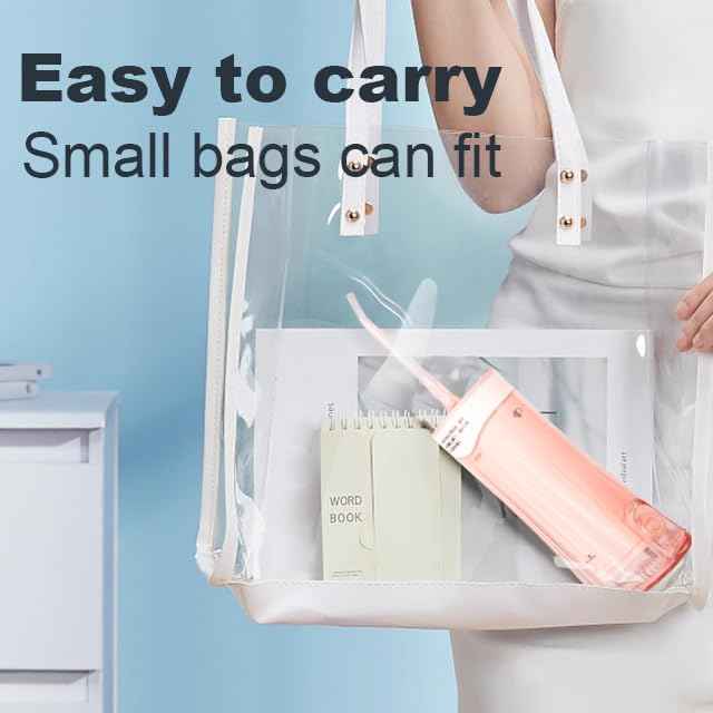 Water Flosser Mini Cordless Portable Oral irrigator, Powerful and Rechargeable IPX7 Waterproof for Teeth Picks, Cleaning Gums,Orthodontic,Braces Dental Care