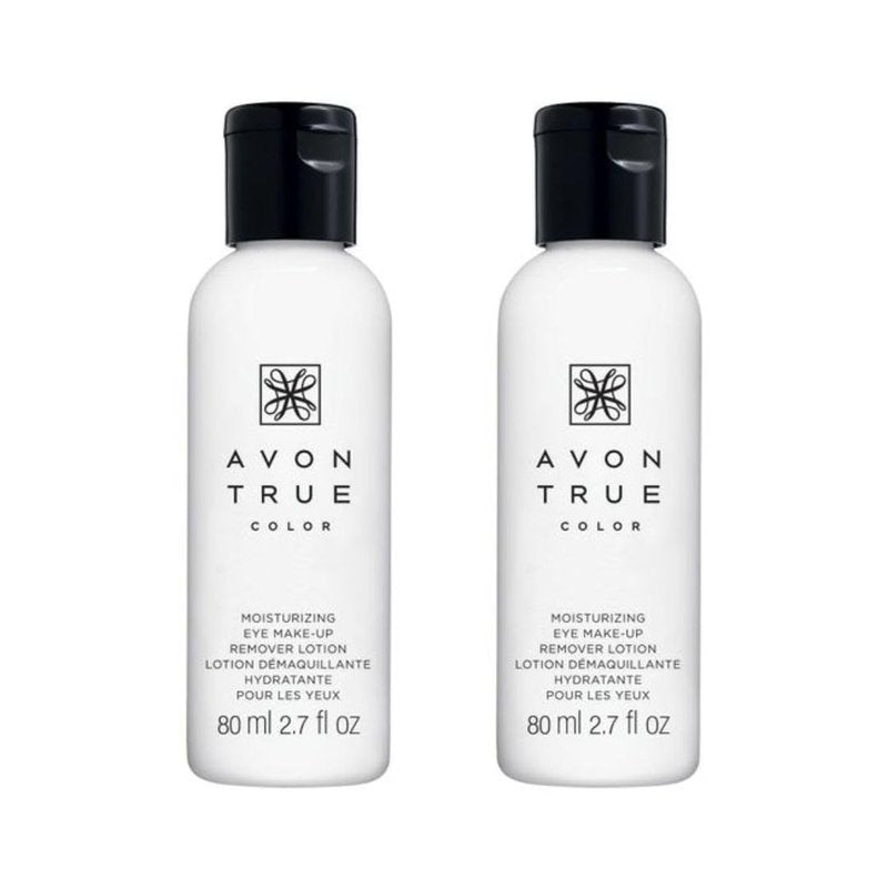 AVON True Color Eye Makeup Remover Lotion - Moisturizing Formula | 2.7 fl oz (Pack of 2)