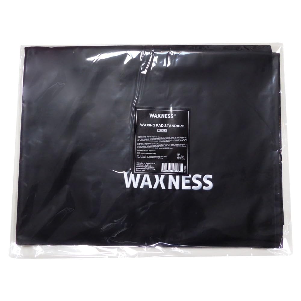 Waxness Non-Sticky Sugaring and Waxing Pad – 72 x 27 Inch size, Black Colour – Reusable Polyurethane Cover for Waxing and Treatment Tables