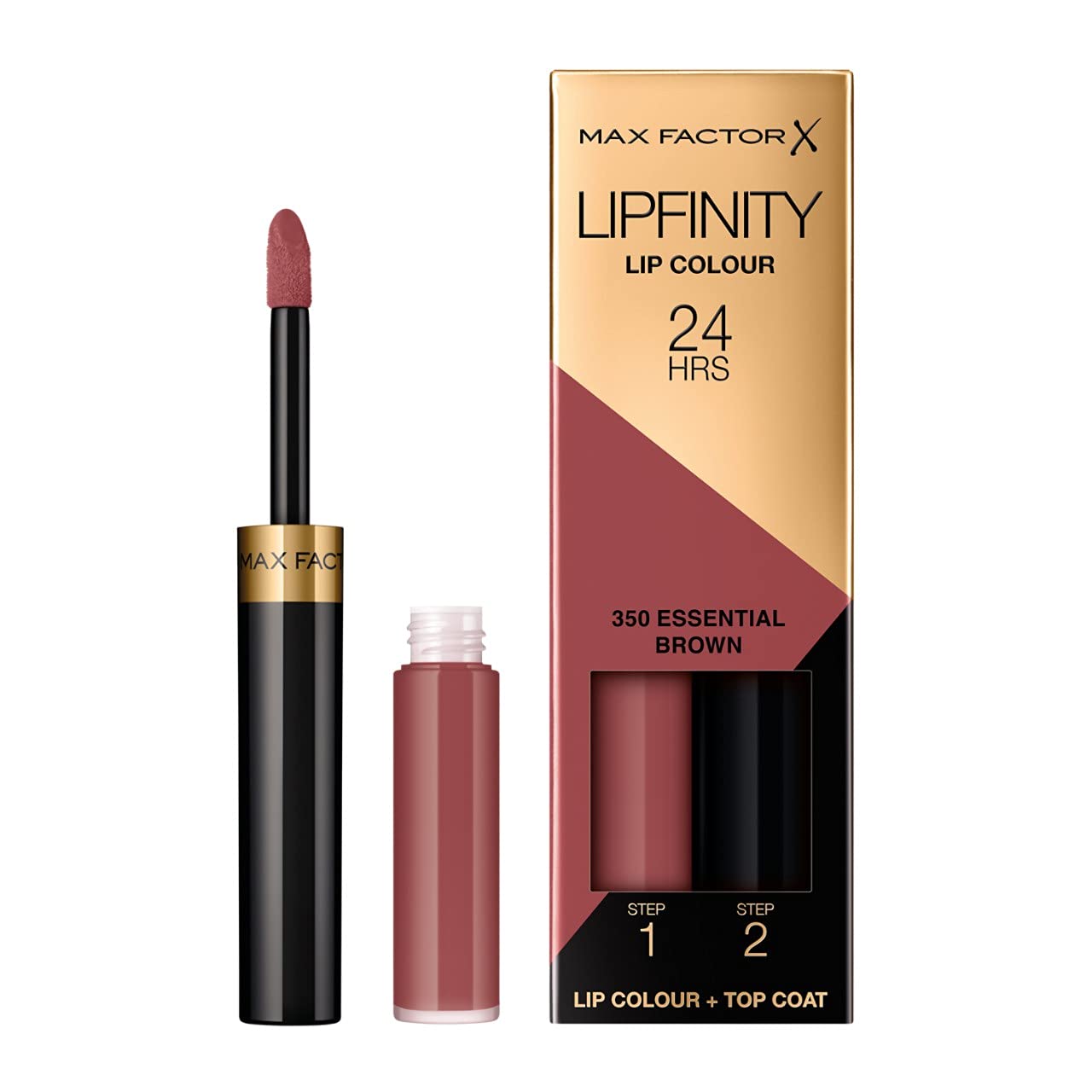 Max Factor Lipfinity Lip Colour - 350 Essential Brown Long-Lasting Formula