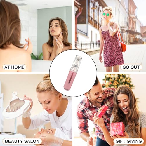 Infusion Derma Roller for Face Scalp Lips At-Home Use | 2-in-1 Titanium Micro-Needles | Compact 0.25mm Microneedling Skin Beauty Tool