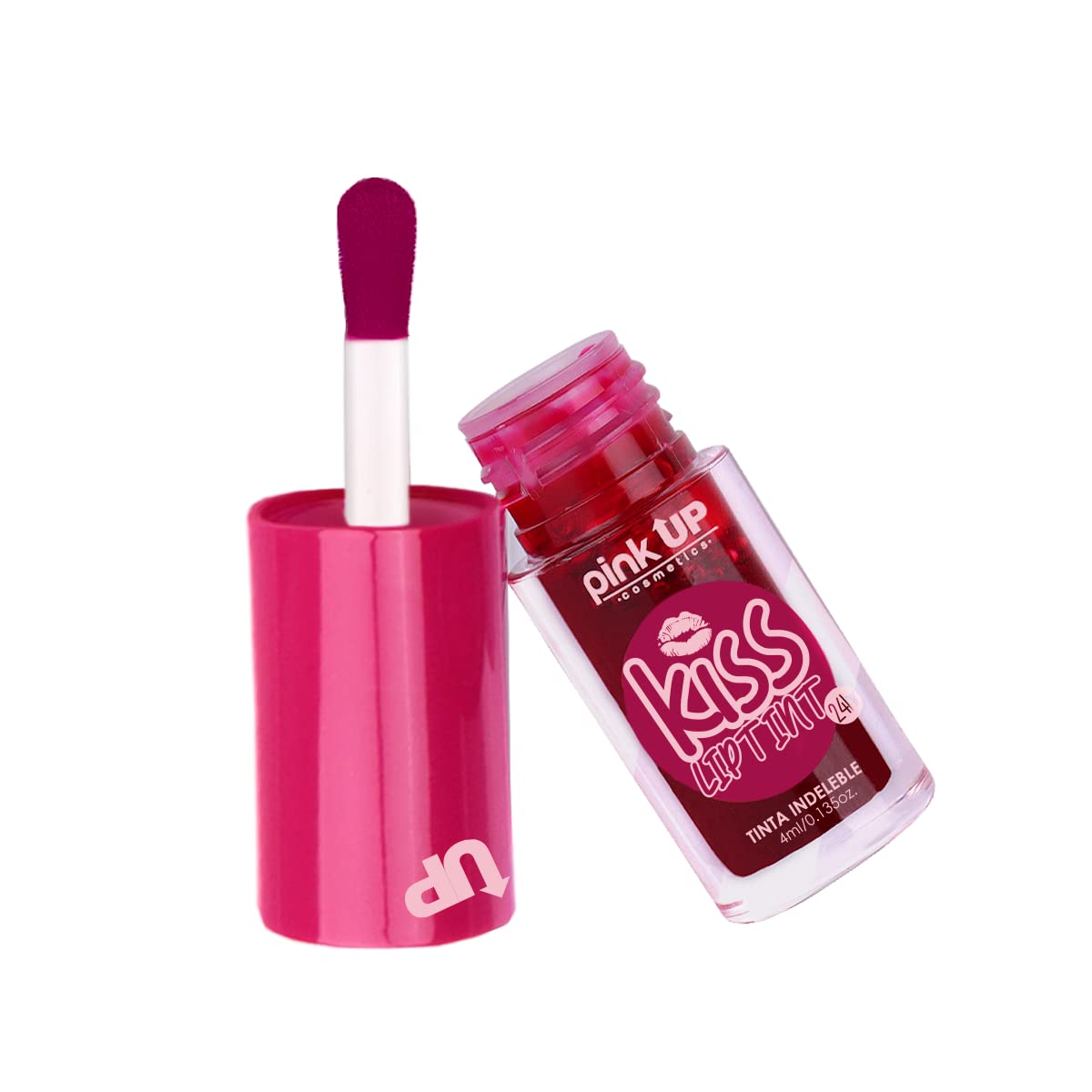 Pink Up Kiss Lip Tint | Lip Tint Stain | Lip | Long-lasting lip tint | Non-transferable | Intense colours | Natural effect | Lips | Eyes and Cheeks | Non-drying | Color Pretty