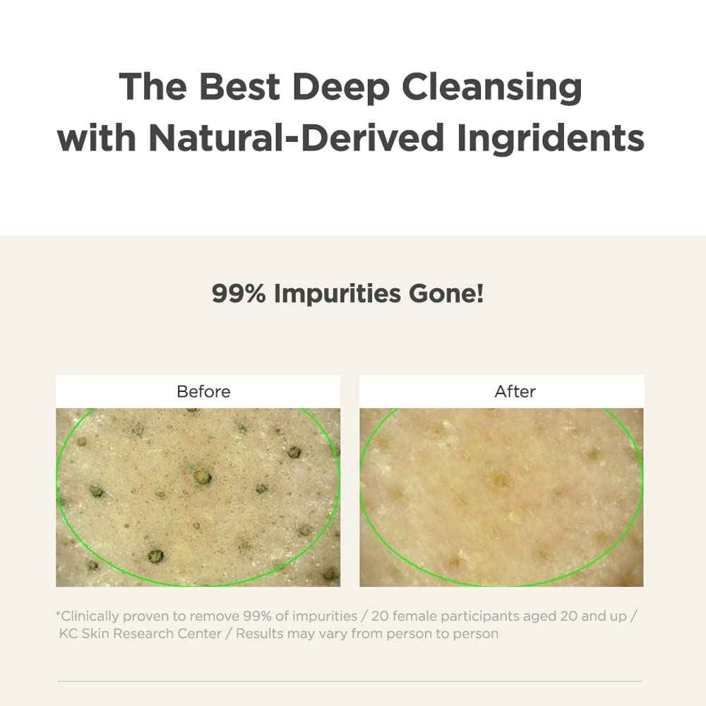 MANYO Pure & Deep Cleansing Foam, Facial Cleanser for Double Cleansing, Makeup Remover, Daily Gentle Face Wash, Hydrating Face Wash, Korean Skin Care, 6.7 fl oz (200ml)