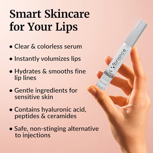 Vibriance Hydrating Lip Volumizer - Plumping Gloss with Hyaluronic Acid - Plumper Smooths Lines and Wrinkles, 0.14 fl oz