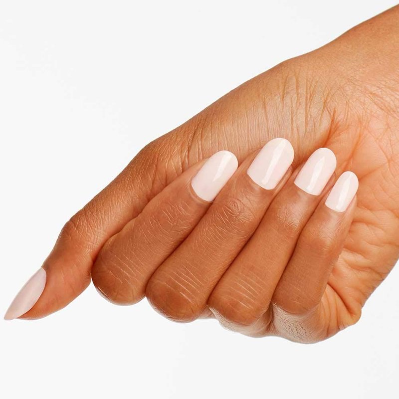 OPI Nail Lacquer Mimosas for Mr. & Mrs. | Sheer Soft Pink Crème Chip Resistant Nail Polish | Fast Drying, Streak Free