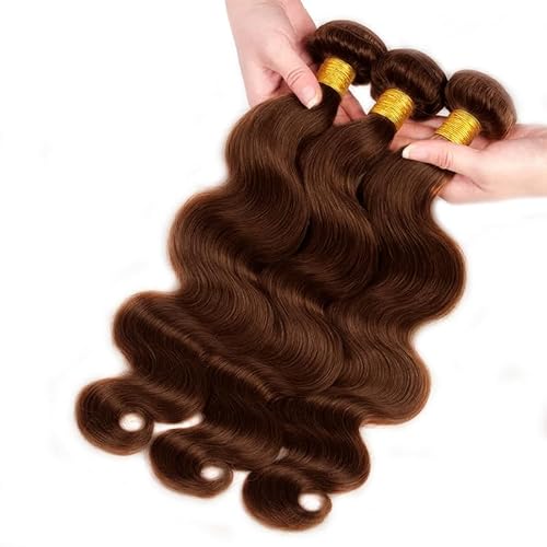 Reddish Brown Body Wave Bundles Human Hair 28 28 28 Inch Auburn Bundles Color 33 Brazilian Virgin Remy Hair Extensions Healthy And Soft Unprocessed 3 Bundle Hair Weave